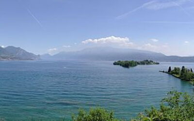 Aussicht auf den Gardasee