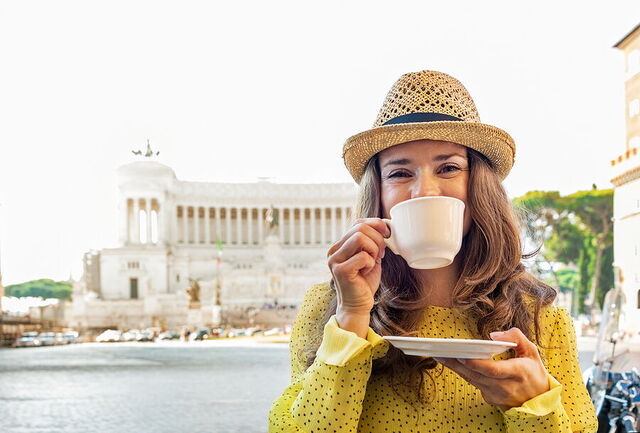 Kaffee in Rom