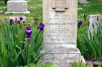 Keats Grab, Protestantischer Friedhof