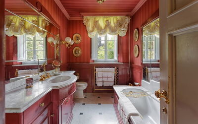 Villa De Ranieri, eines der Badezimmer