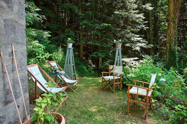 Il Gallinaio, Garten