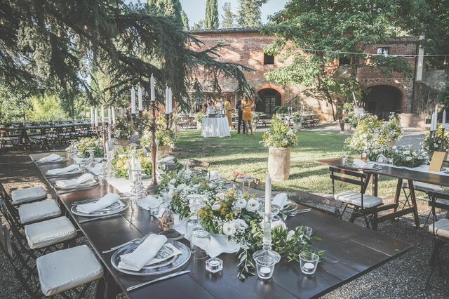 Hochzeitsessen im Castelletto