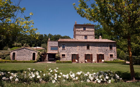 Casale Porano: Haus, Zuhause, Eigentum, Estate, Gebäude, Bauernhaus, Ländliches Gebiet, Grundeigentum, Baum, Hütte