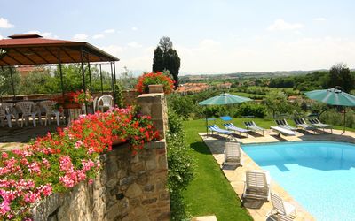 Villa Sansavino - Monte San Savino, Toskana, Italien