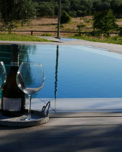 Agriturismo La Pieve: Wasser, Schwimmbad, Baum, Freizeit, Urlaub, Water Feature, Landschaft, Pflanze, Glas, Haus