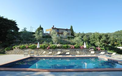 Villa Rubino: Swimming pool and outdoor view