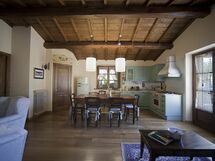 Dining room and living room