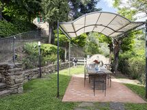 Veranda and garden