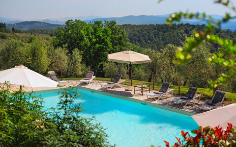 Pozzo Dei Desideri: Wasser, Pflanze, Himmel, Eigentum, Schwimmbad, Natur, Baum, Azurblau, Botanik, Natürliche Landschaft