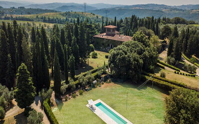 Villa Fucini - Malmantile, Toskana, Italien
