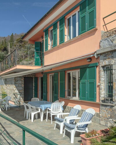 Villa Pia Con Piscina a Recco: Eigentum, Haus, Gebäude, Grundeigentum, Zuhause, Wohnung, Fassade, Urlaub, Die Architektur, Villa