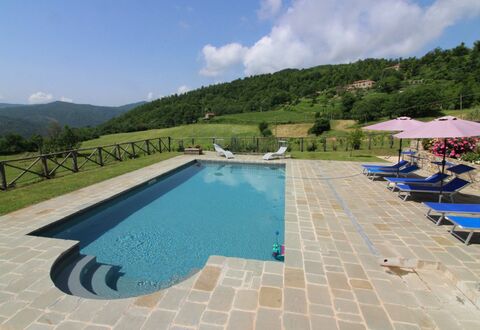 Poggio del Fabbro: Wasser, Himmel, Wolke, Eigentum, Gebäude, Schwimmbad, Azurblau, Gartenmöbel, Schatten, Stuhl