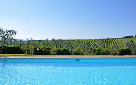 I Glicini: Schwimmbad, Eigentum, Natürliche Landschaft, Wasser, Freizeit, Himmel, Resort, Baum, Grundeigentum, Landschaft