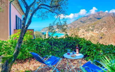 Olivi Del Mesco - Levanto: Blau, Grün, Vegetation, Natürliche Landschaft, Majorelle Blue, Baum, Himmel, Gras, Grundeigentum, Landschaft
