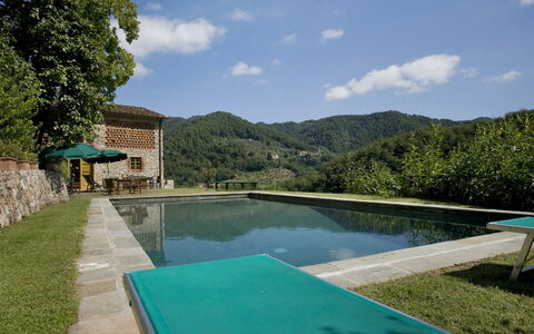 Bottino: Schwimmbad, Eigentum, Wasser, Natürliche Landschaft, Haus, Wasservorräte, Estate, Himmel, Grundeigentum, Freizeit