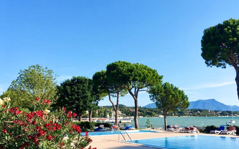 Desenzano 617: Wasser, Himmel, Pflanze, Blume, Schwimmbad, Baum, Arecales, Küsten Und Ozeanische Forms, Natürliche Landschaft, Freizeit