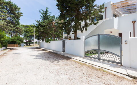 Casa Bianca: Eigentum, Grundeigentum, Gebäude, Haus, Die Architektur, Wohngebiet, Zuhause, Baum, Wohnung, Grundstueck