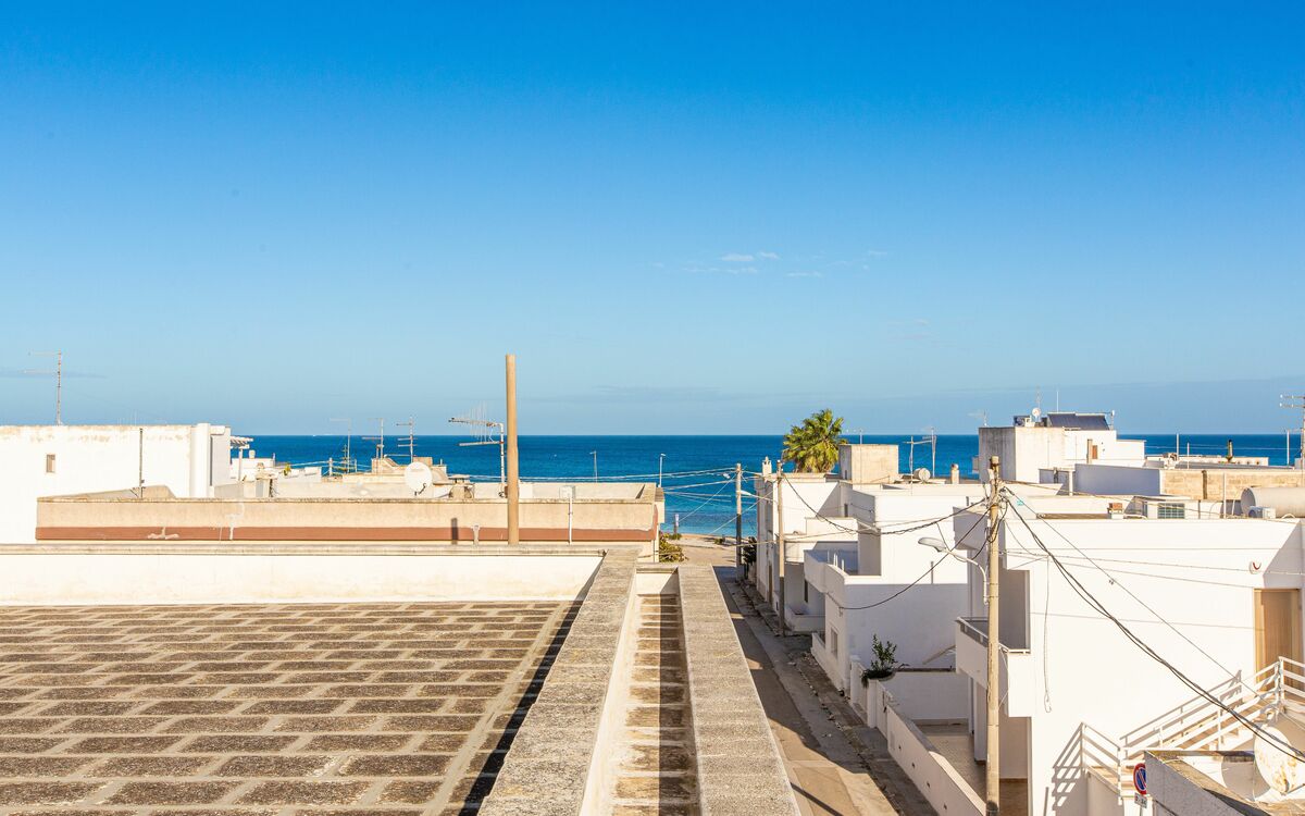 Vista mare dalla terrazza