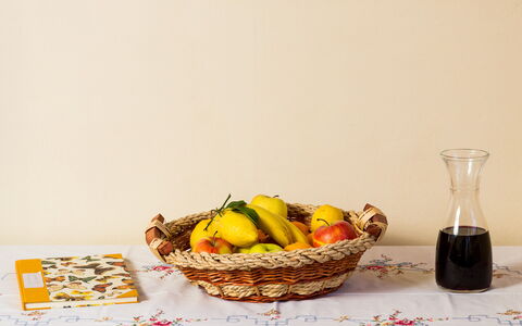 Casale Vacanze Il Granaio: Essen, Gelb, Noch Leben Fotografie, Stillleben, Banane, Gericht, Korb, Küche, Vegetarisches Essen, Obst