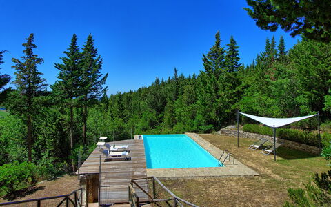 Casa Fioraie: Natur, Eigentum, Schwimmbad, Wildnis, Baum, Berg, Haus, Urlaub, Freizeit, Grundeigentum