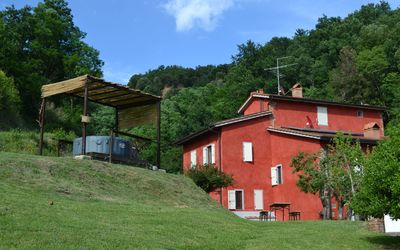 Agriturismo Il Giaggiolo without Pool: Haus, Eigentum, Zuhause, Natürliche Landschaft, Grundstueck, Gebäude, Grundeigentum, Ländliches Gebiet, Hütte, Gras