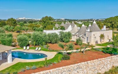 Trulli Pozzo del Geco - Locorotondo, Apulien, Italien