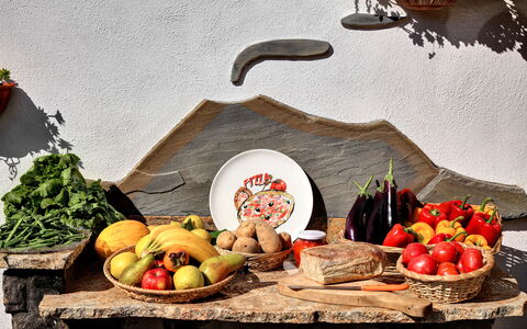 La Villa Dell'olio: Essen, Obst, Natural Foods, Zutat, Banane, Küche, Geschirr