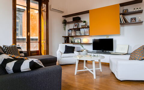 casa-dell-archivio-napoli-apartment-living-room