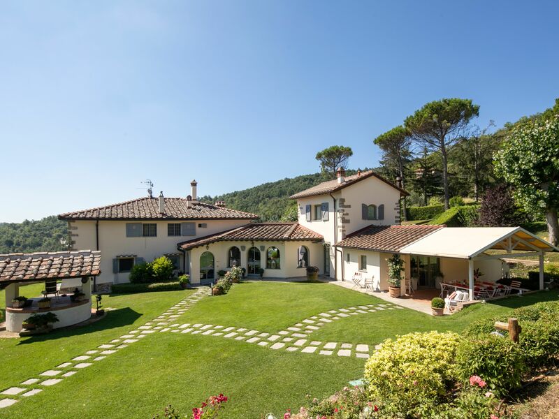 The villa