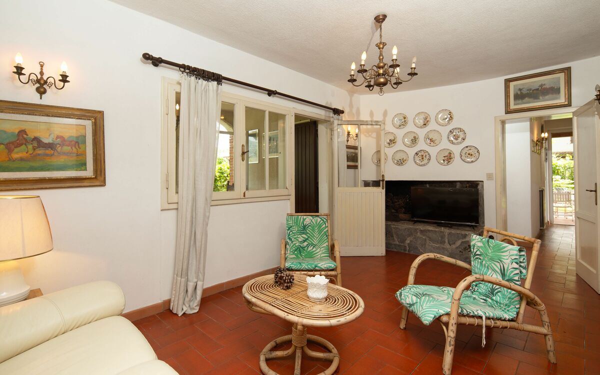 The living room