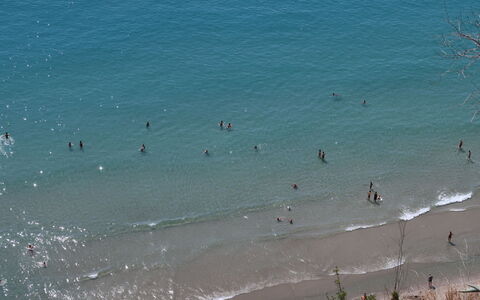 Ventimiglia 633: Wasser, Küsten Und Ozeanische Forms, Strand, Wind Wave, Landschaft, Sand, Ufer, Horizont