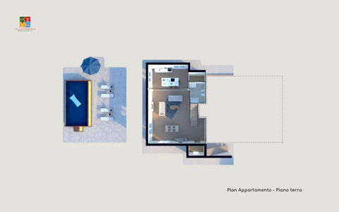 Villa Clair: Wohnzimmer, Bildschirmfoto