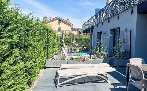 Imperia 388: Urban Design, Garten, Gartenmöbel, Schatten, Landscaping, Garten, Hof, Eco Hotel, Balkon, Hinterhof