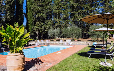 Villa Staggia: Schwimmbad, Garten, Resort, Hazienda, Landscaping, Villa, Eco Hotel, Hof, Hotel