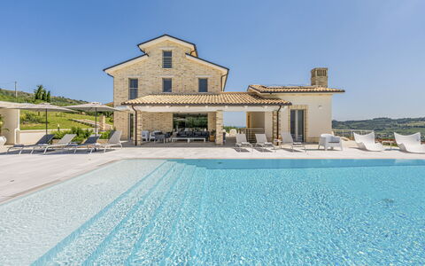 Villa Aso: Schwimmbad, Erholung, Freizeit, Estate, Villa, Resort, Urlaub, Villa, Ferienort