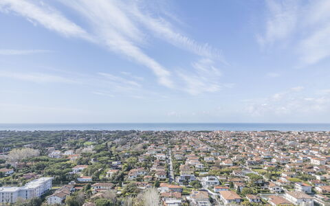 La Bouganville, Forte Dei Marmi, Private Garden, W: Daytime, Wohngebiet, Horizont, Stadt, Stadtgebiet, Nachbarschaft, Metropolitan Area, Vorort, Meer, Stadtbild