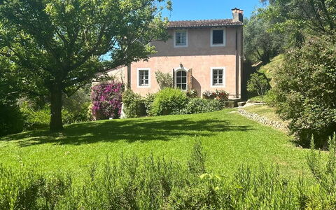 La Casa Dei Limoni, Camaiore, Pet Friendly, Wifi: Himmel, Pflanze, Eigentum, Fenster, Gebäude, Natürliche Landschaft, Baum, Grundstueck, Gras, Haus