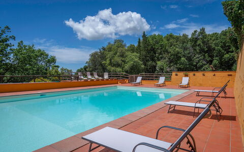 Tenuta De Paoli - Chianni, Pool, Wifi, Privacy, To: Wasser, Wolke, Himmel, Eigentum, Schwimmbad, Gebäude, Pflanze, Azurblau, Schatten, Baum