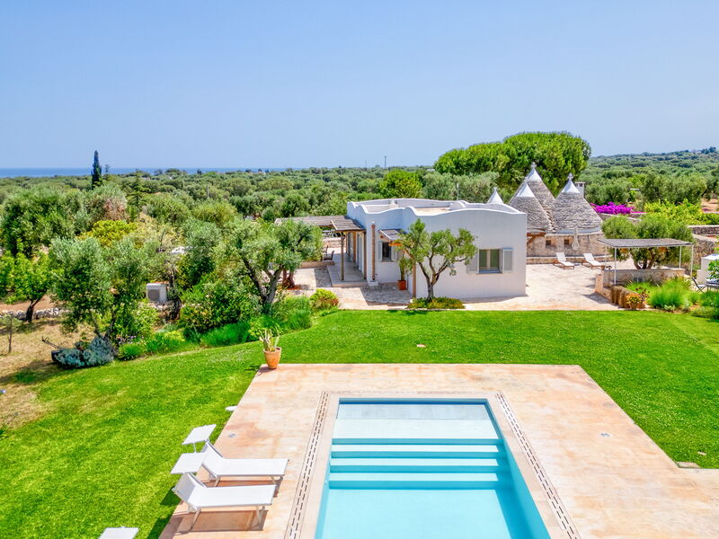 Villa Del Capitolo Con Trullo