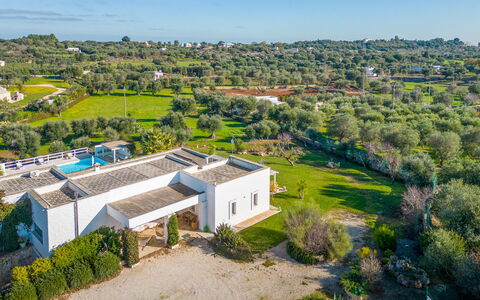 Masseriola Di Puglia: Pflanze, Eigentum, Gebäude, Himmel, Natürliche Landschaft, Baum, Grundstueck, Urban Design, Gras, Landschaft