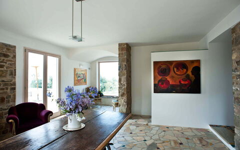 Pietramare - Castellabate, Campania: Tabelle, Möbel, Pflanze, Eigentum, Blume, Bilderrahmen, Fenster, Holz, Stuhl, Beleuchtung