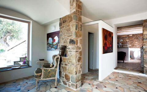 Pietramare - Castellabate, Campania: Bilderrahmen, Holz, Interior Design, Fussboden, Flooring, Halle, Fenster, Wohnzimmer, Hartholz, Stuhl