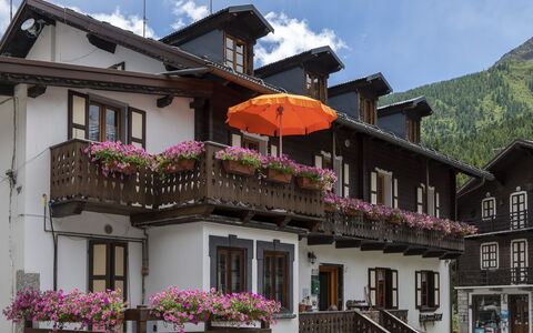 Appartamento Piazza Centrale: Blume, Pflanze, Gebäude, Himmel, Eigentum, Fenster, Wolke, Haus, Die Architektur, Nachbarschaft
