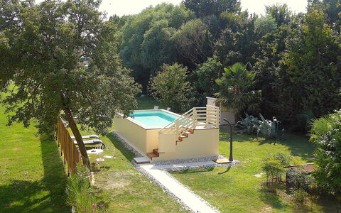 Oasi Casamaras, Brenta River, Wifi, Ac: Schwimmbad, Garten, Hinterhof, Schatten, Landscaping, Garten, Rasen, Resort, Design, Hazienda
