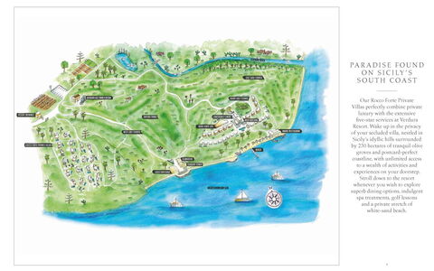 Villa Topazio - Sea View | By Rocco Forte Villas: Karte, Welt, Schriftart, Terrestrische Plant, Urban Design, Rechteck, Steigung, Natürliche Landschaft, Wasser