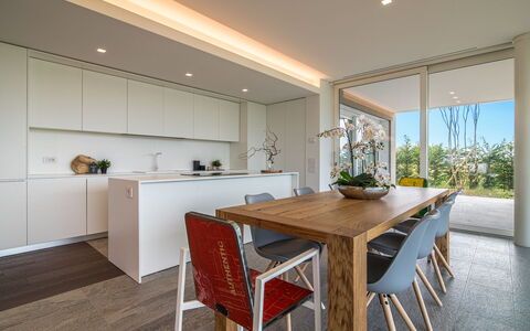 Stima Home, Padova, Pool, Ac: Tabelle, Möbel, Pflanze, Eigentum, Cabinetry, Countertop, Holz, Zimmerpflanze, Interior Design, Flooring