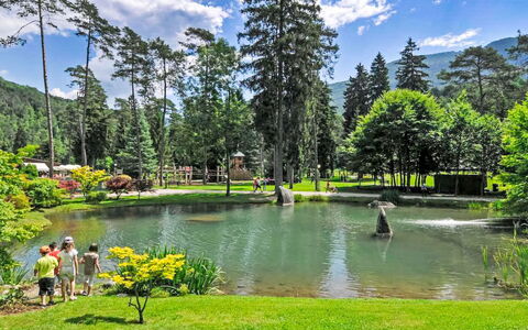 Carli: Baum, Natur, Garten, Landschaft, Teich, Touristenattraktion, See, Park, Reflexion, Bergstation