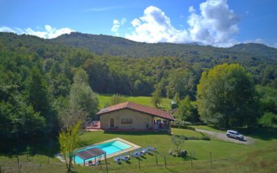 Villa mit Pool in der Garfagnana