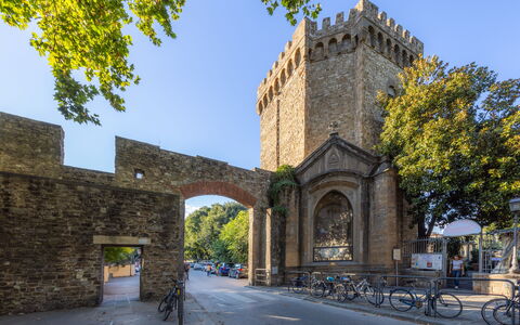 Cascine Apartment In Florence: Baum, Bogen, Die Architektur, Mittelalterliche Architektur, \Arkade