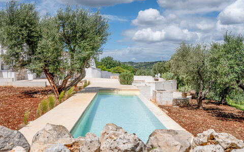 Villa La Selva: Wasser, Wolke, Eigentum, Pflanze, Himmel, Natürliche Landschaft, Baum, Gewässer, Schwimmbad, Gras
